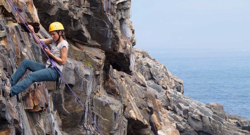 rock climbing and life skills